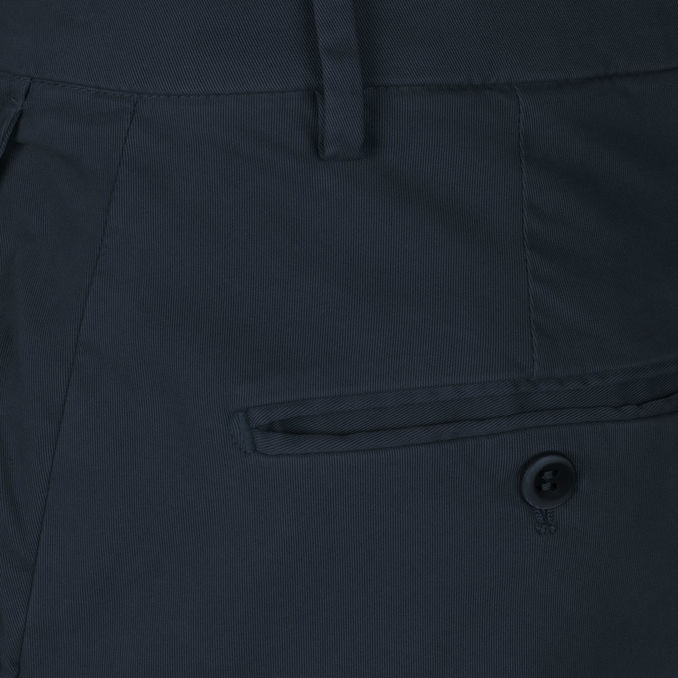 TROUSERS CHINO GARBADINA MODAL Man Blue
