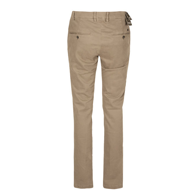 TROUSERS CHINO GARBADINA MODAL Man Light Beige