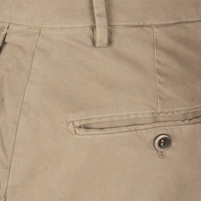 TROUSERS CHINO GARBADINA MODAL Man Light Beige