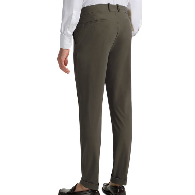 TROUSERS CHINO Man Verde Militare 