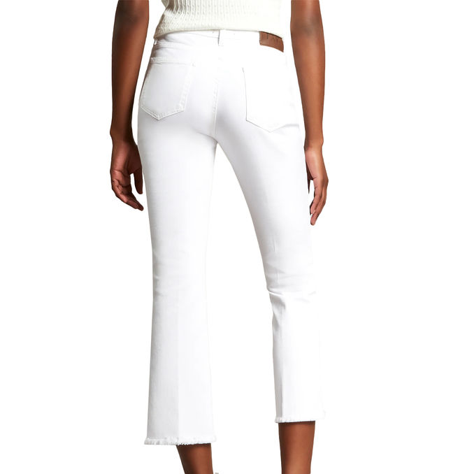 TROUSERS CROPPED Woman White