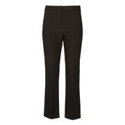 TROUSERS DOUBLE CANVAS PATATA Woman Black TROUSERS DOUBLE CANVAS PATATA Woman Black