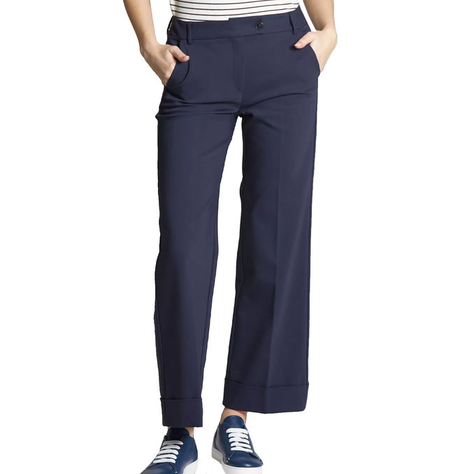 TROUSERS ELY Woman Night Blue