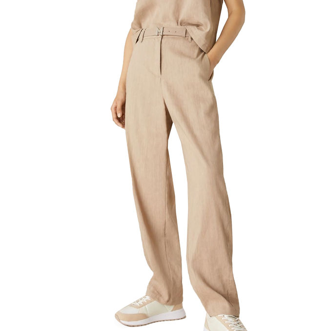 TROUSERS ESORDIO Woman Mud