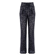 パンツ PINKO Women Straight Pants LITCHI 1N13HU4575 Z99 Black Pinko Litchi trousers - Black - Women | 1N13HU4575Z99