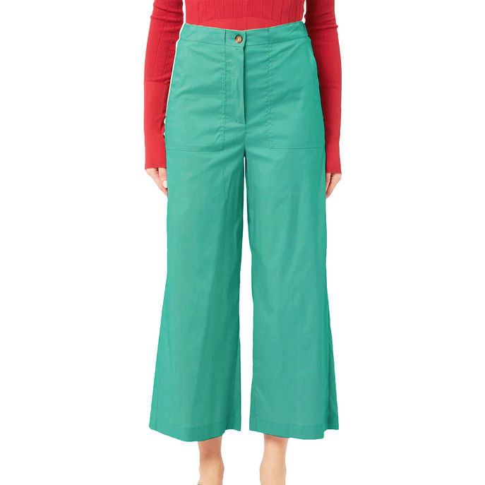 TROUSERS FAVILLA Woman Green