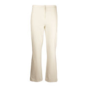 TROUSERS FURIO Woman White Silk TROUSERS FURIO Woman White Silk