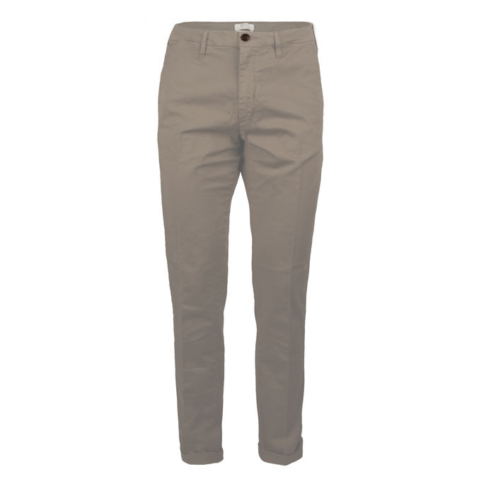 TROUSERS LENNY CHINO BASIC Man Dove