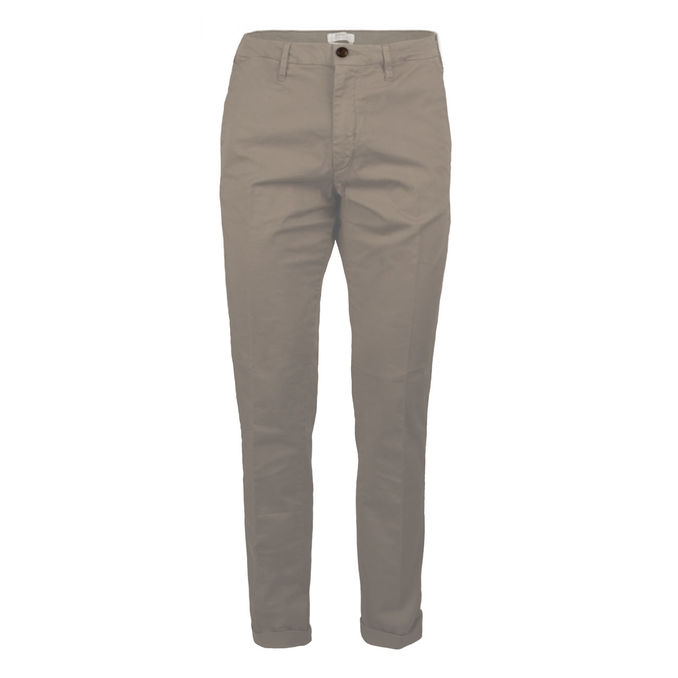 TROUSERS LENNY CHINO BASIC Man Dove