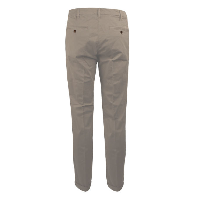 TROUSERS LENNY CHINO BASIC Man Dove