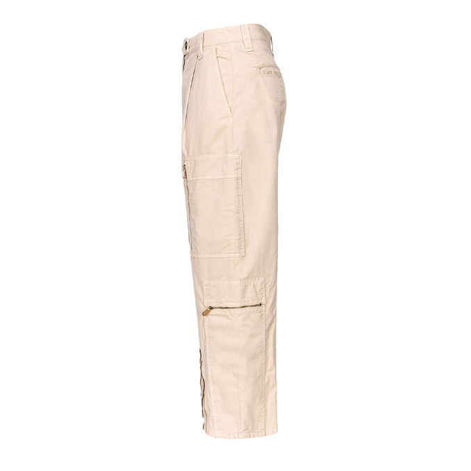 TROUSERS MATESE Woman Beige Flour Oat