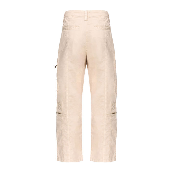 TROUSERS MATESE Woman Beige Flour Oat