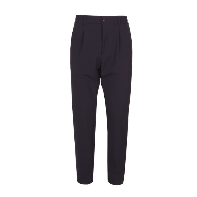 CRUNA TROUSERS MITTE Man Blue | Mascheroni Store