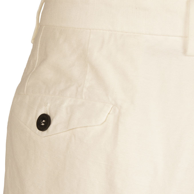 TROUSERS NAGON Man White