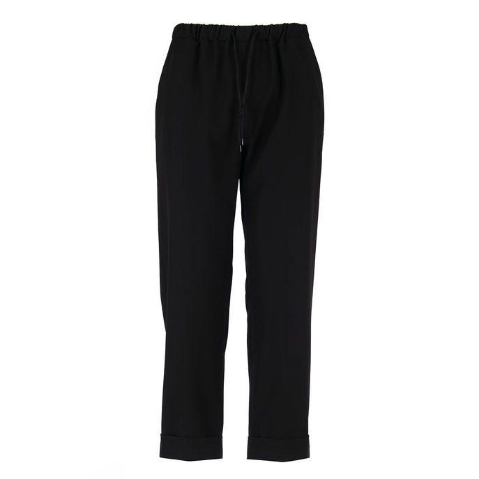 SILVIAN HEACH TROUSERS OSHI Woman Black | Mascheroni Store