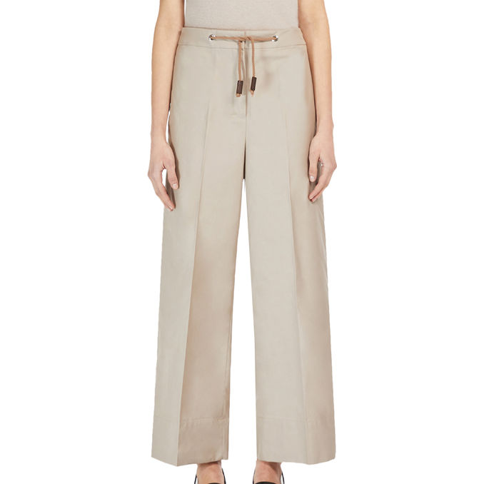 TROUSERS OTTAVO Woman Rich Beige