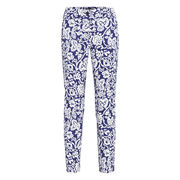 TROUSERS PERGOLA Woman Blue Flower