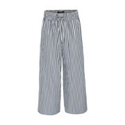 TROUSERS PIOMBO Woman Blu Off White TROUSERS PIOMBO Woman Blu Off White