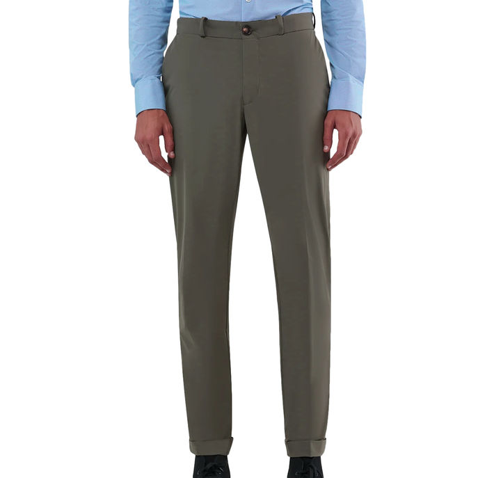 TROUSERS REVO CHINO Man Military Green