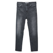 DONDUP GEORGE JEANS WITH RIPS Man Black | Mascheroni Store