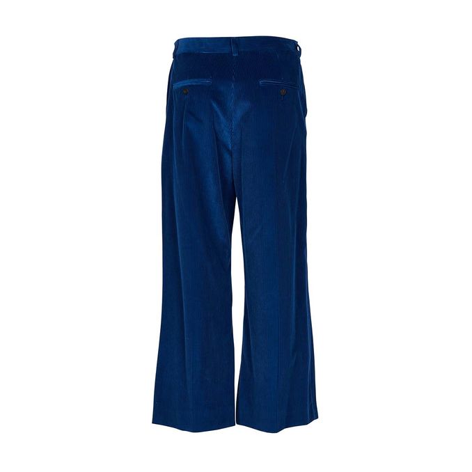 TROUSERS TOBIA Woman Blu Ortensia