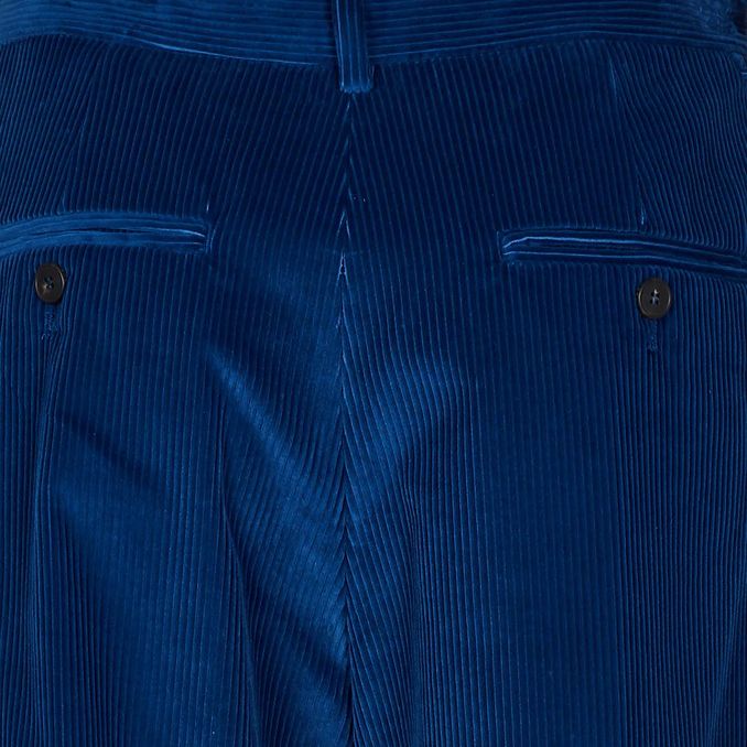 TROUSERS TOBIA Woman Blu Ortensia