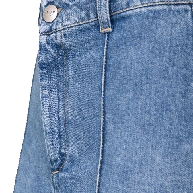 TROUSERS VINTAGE BONNET DENIM FLARED Woman Denim Vintage