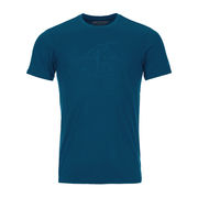 TSHIRT 120 TEC LAFATSCHER Man Petrol Blue TSHIRT 120 TEC LAFATSCHER Man Petrol Blue