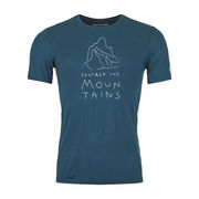 TSHIRT 150 COOL MNT PROTECTOR Man Petrol Blue TSHIRT 150 COOL MNT PROTECTOR Man Petrol Blue