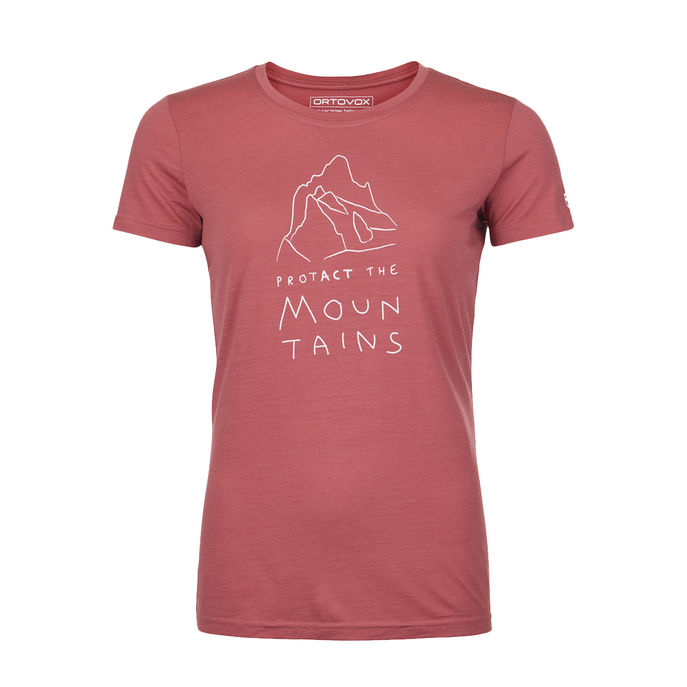 TSHIRT 150 COOL MNT PROTECTOR Woman Wild Rose