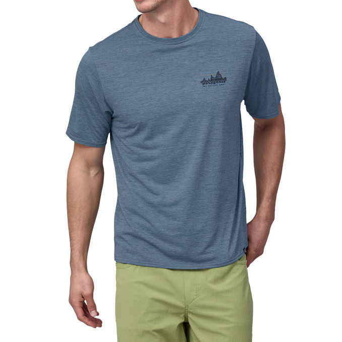 TSHIRT COOL DAILY GRAPHIC Man Skyline Utility Blue