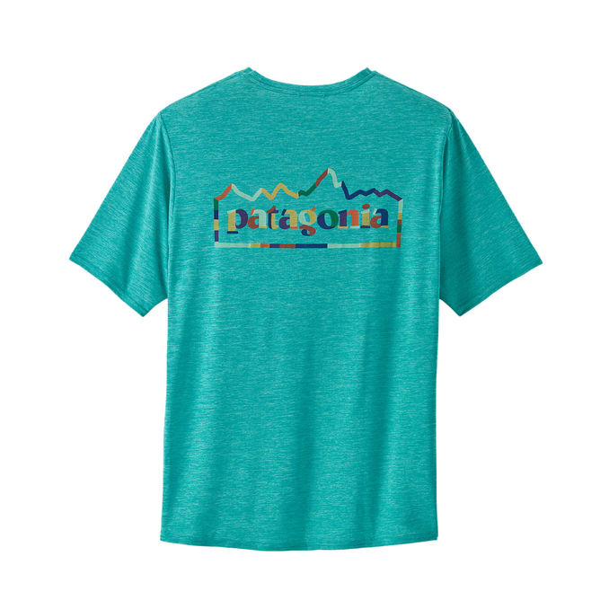 TSHIRT COOL DAILY GRAPHIC Man Subtidal Blue