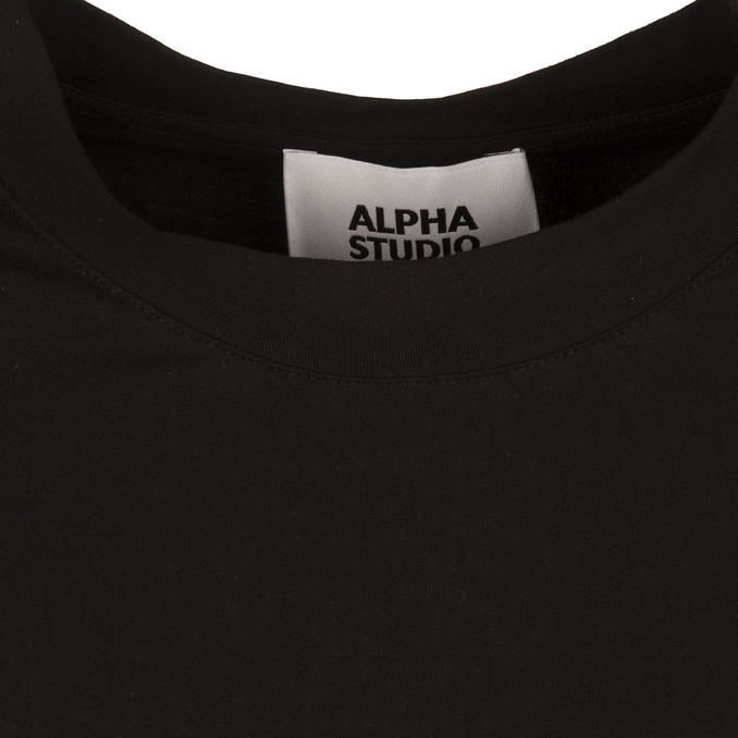 TSHIRT CREWNECK SHORT SLEEVES Woman Black