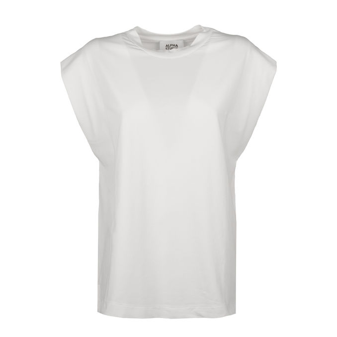 TSHIRT CREWNECK SHORT SLEEVES Woman White