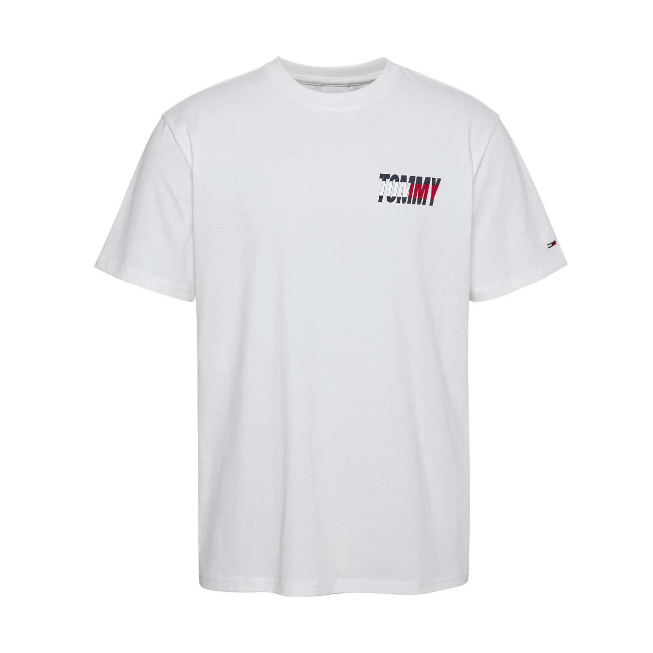 TOMMY JEANS TSHIRT ESSENTIAL CORP Man White | Mascheroni Store