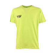 TSHIRT JERSEY PRINTED ON THE BACK Man Fluo Yellow Black TSHIRT JERSEY PRINTED ON THE BACK Man Fluo Yellow Black