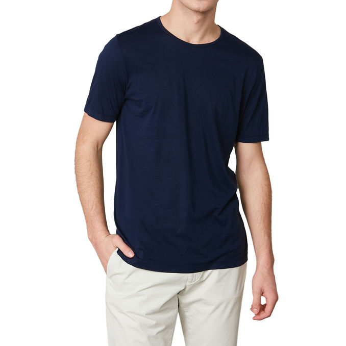 TSHIRT LIGHT COTTON Man Navy