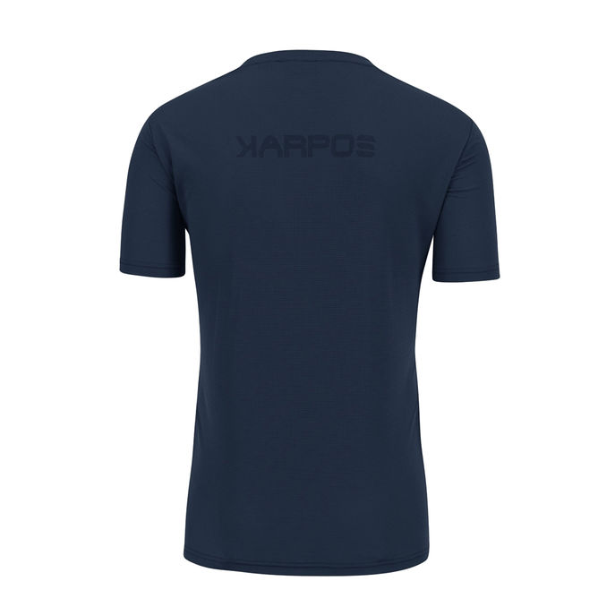 TSHIRT LOMA PRINT Man Outer Space Indigo Blue Tangerin