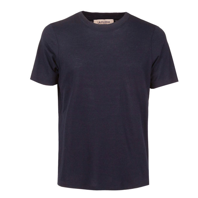 TSHIRT SOLID COLOR Man Blue Royal