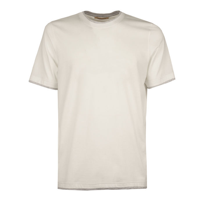 TSHIRT SOLID COLOR Man White