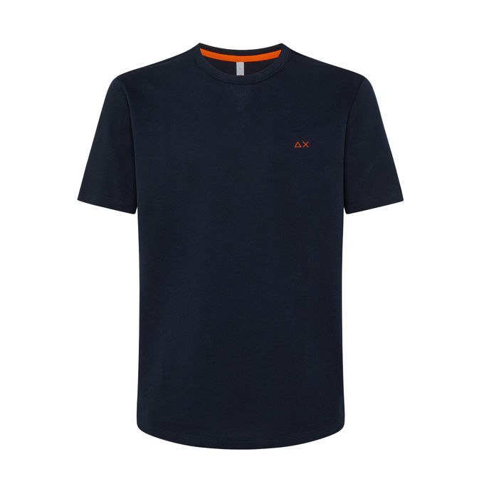 TSHIRT SOLID Man Navy Blue