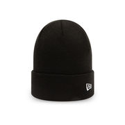 TURN UP BEANIE WITH EMBROIDERED NE LOGO Man Black TURN UP BEANIE WITH EMBROIDERED NE LOGO Man Black