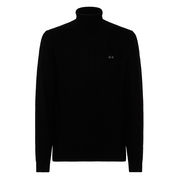 TURTLE KNIT TURTLENECK Man Black  TURTLE KNIT TURTLENECK Man Black