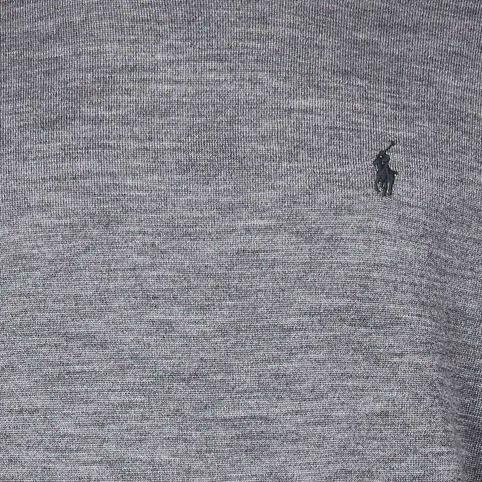 TURTLE NECK JUMPER IN MERINO WOOL Man Grey