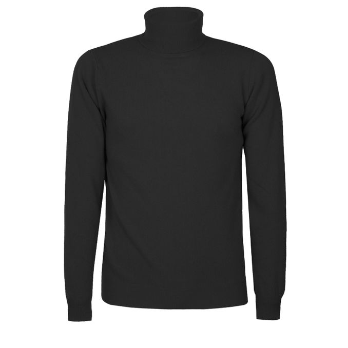 TURTLENECK CYCLIST Man Black