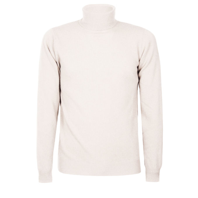 TURTLENECK CYCLIST Man Ecru
