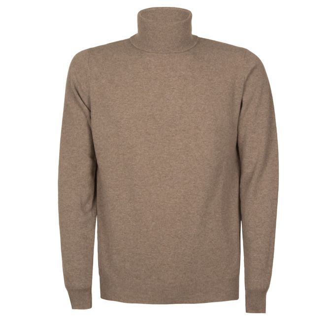 TURTLENECK CYCLIST Man Taupe Melange 