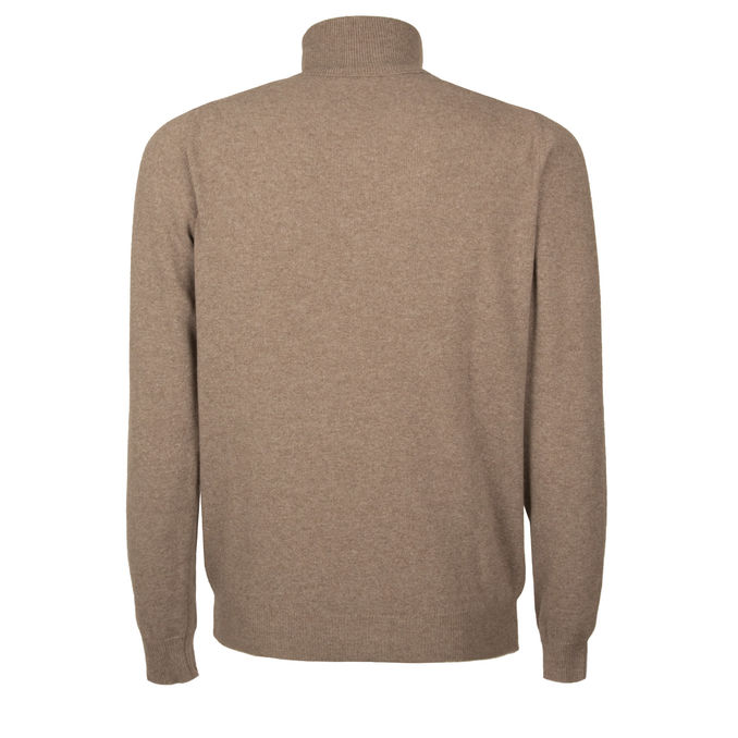 TURTLENECK CYCLIST Man Taupe Melange 