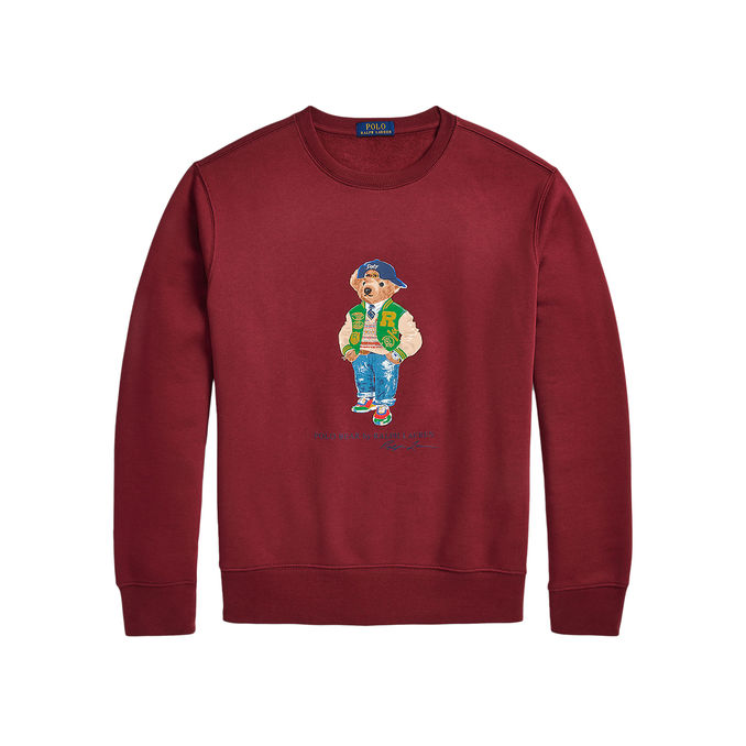 TURTLENECK POLO BEAR FLEECE Men Red Carpet Vrsy Bear
