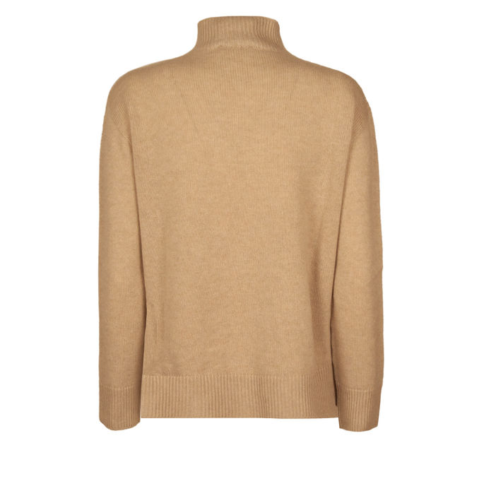 TURTLENECK TAHITI CASHMERE Woman Camel